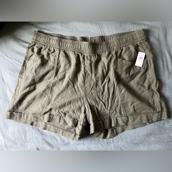 NWT Lot of 3 new pairs of Old Navy shorts, sz XL - linen and OG chino - Picture 6 of 16